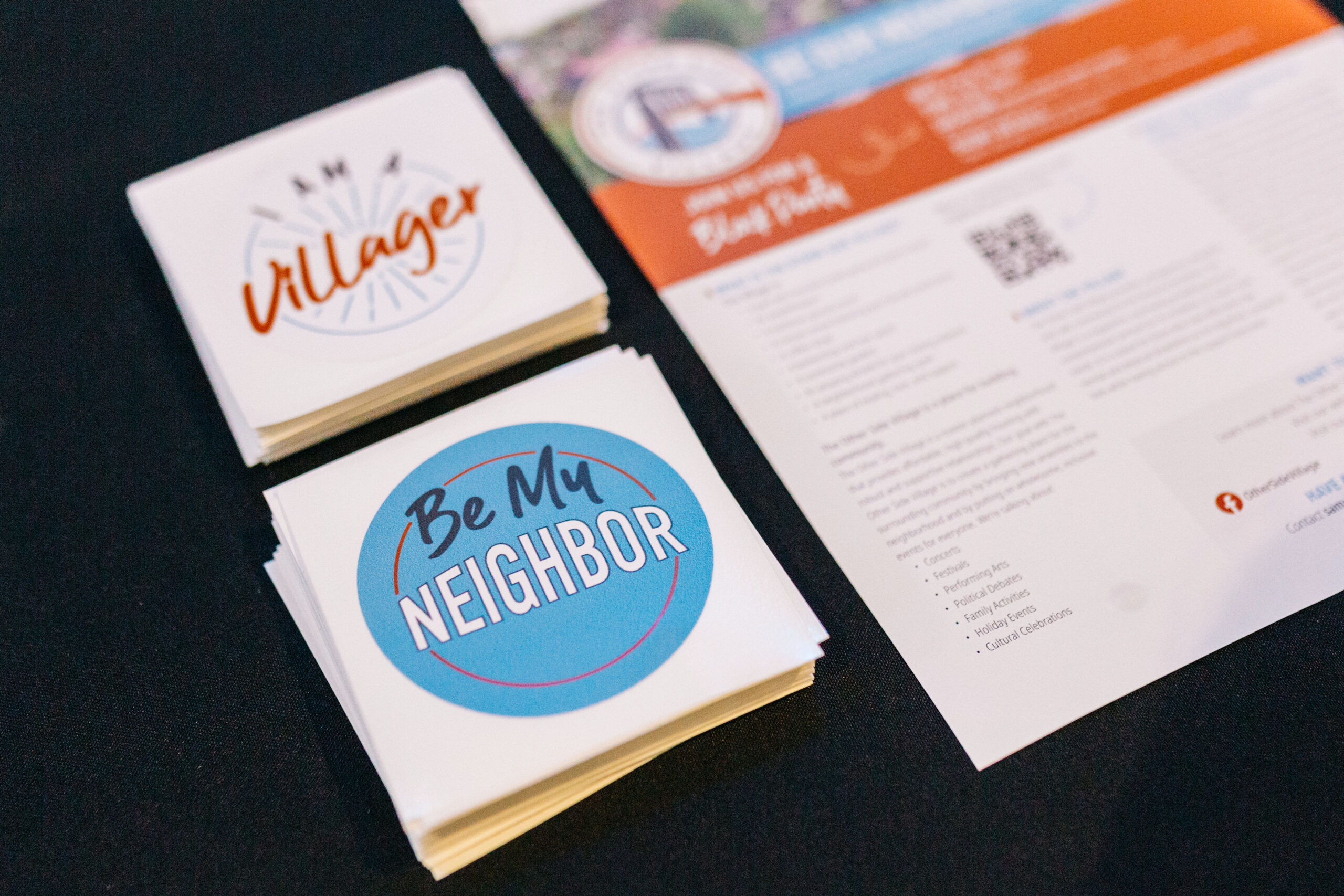 Graphic Design for The Other Side Village by Elle Marketing and Events Case Study