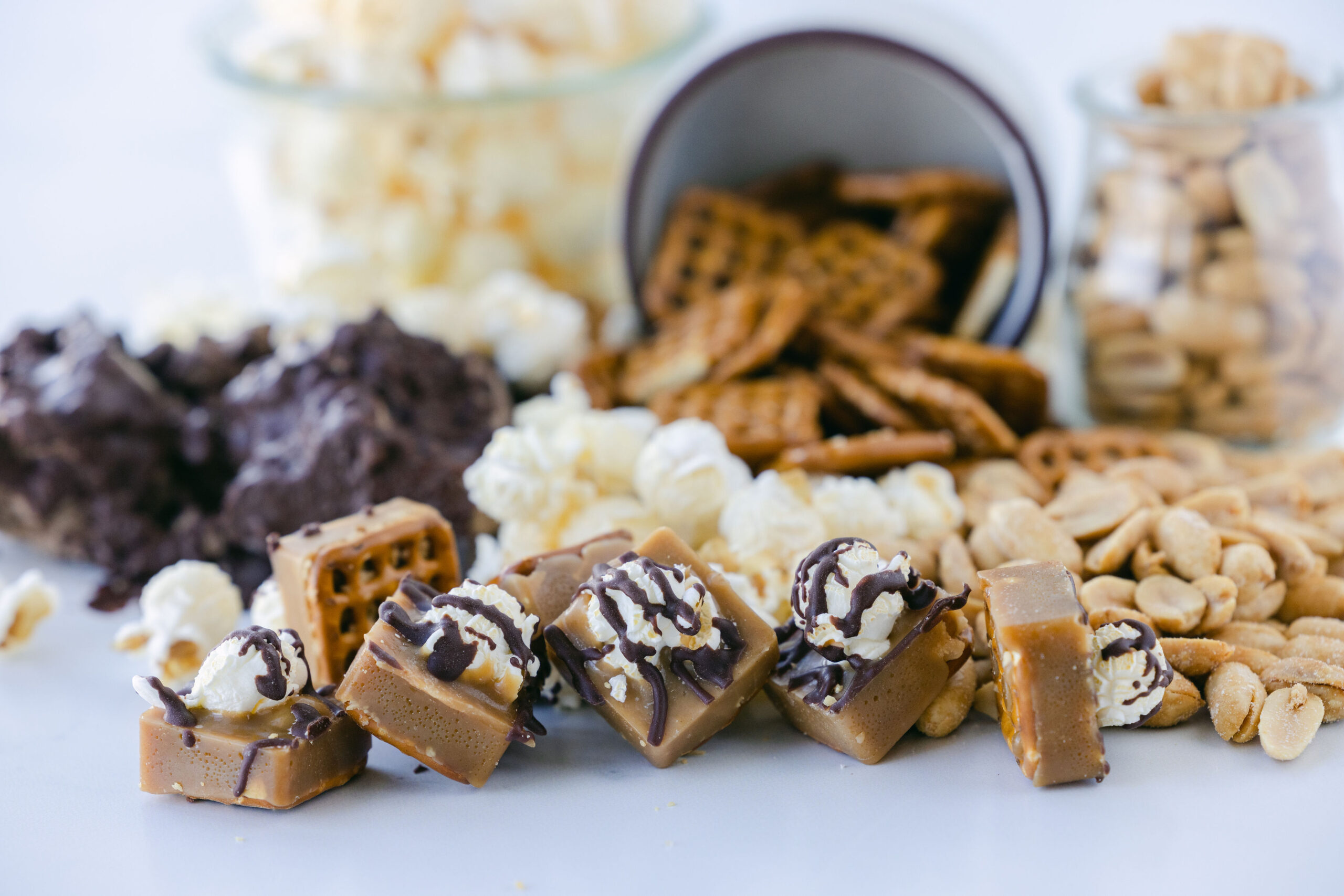 Case Study: Cache Toffee Collection Party Photoshoot | Elle Marketing and Events | ingredients in party toffee