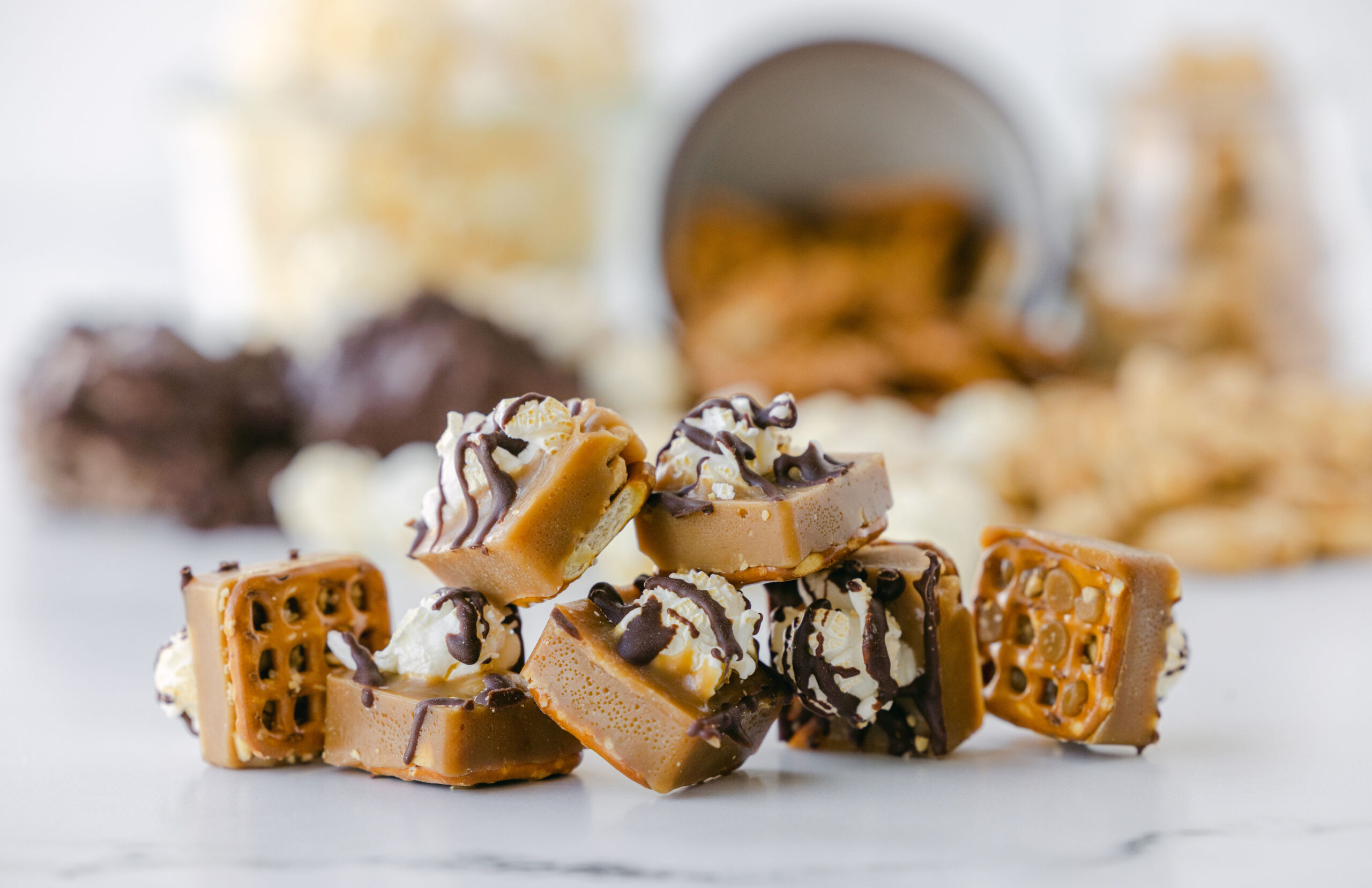 Case Study: Cache Toffee Collection Party Photoshoot | Elle Marketing and Events | Close up of Toffee