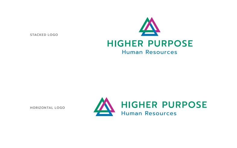 Higher Purpose Human  Resources logo by Elle Marketing and Events