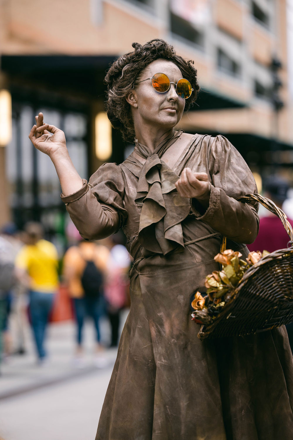 Case Study: SLC Busker Fest Event Photography & Event Marketing by Elle Marketing and Events | street statue