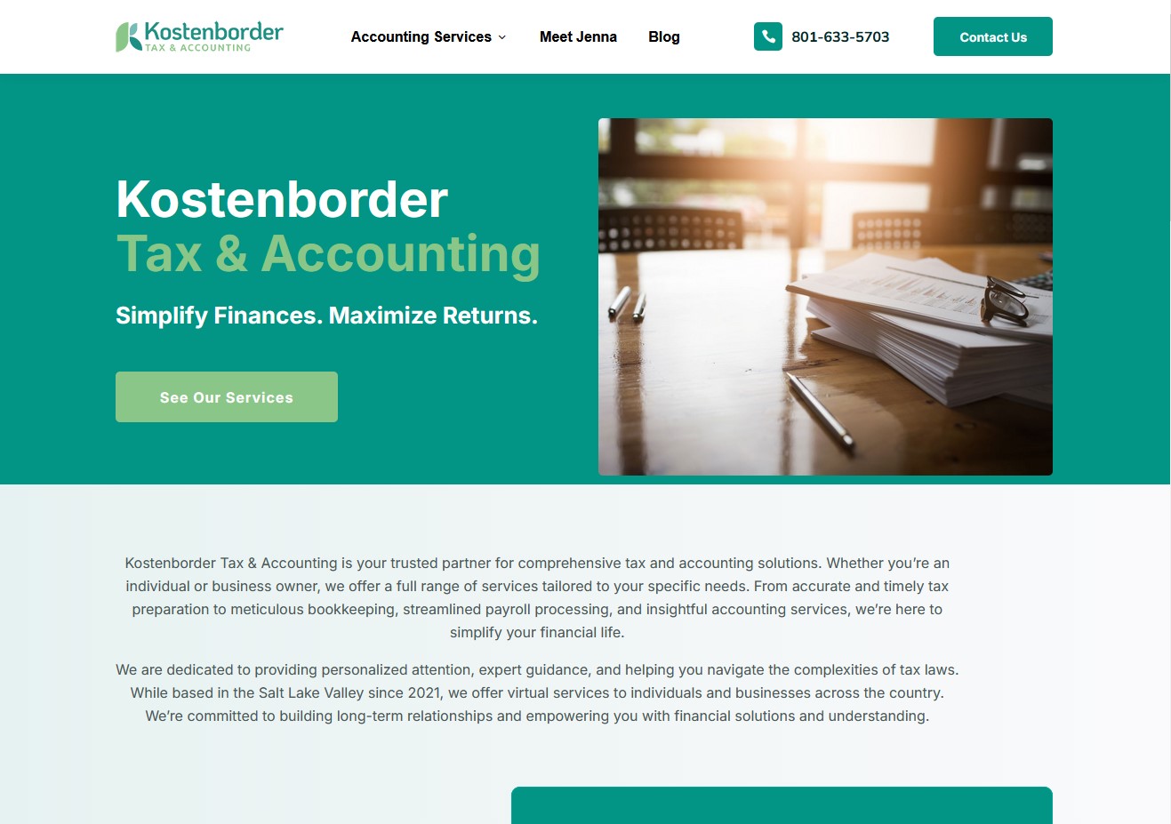web client Kostenborder tax accounting preview