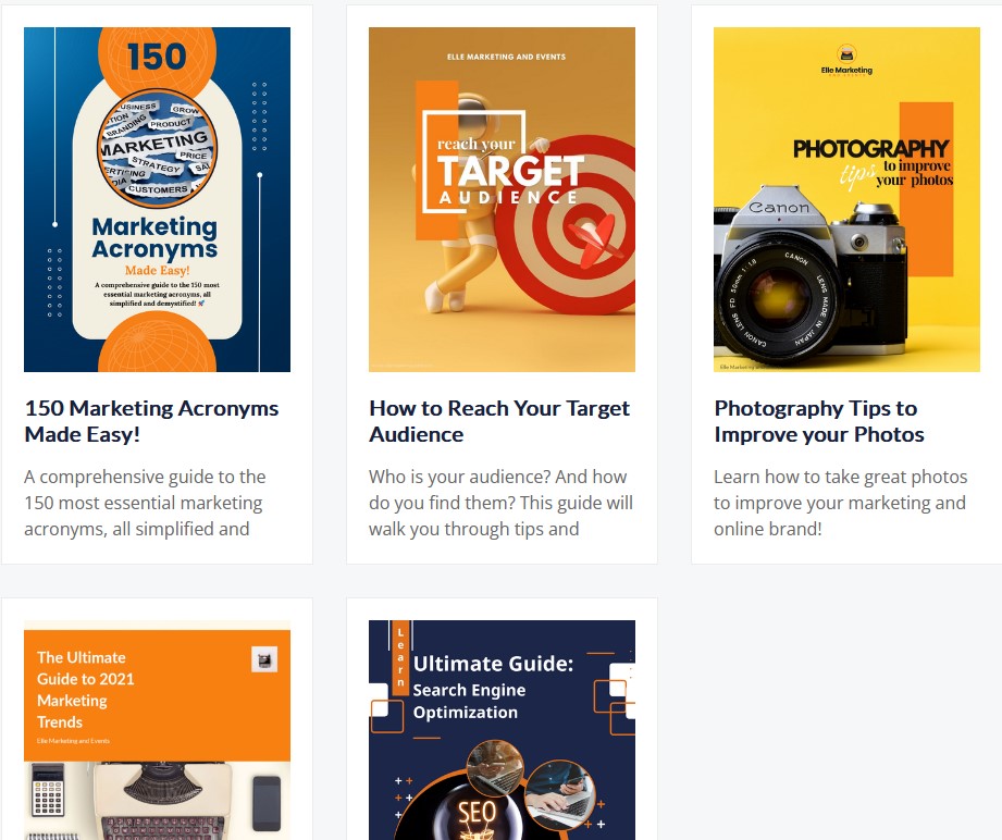 our learning library topics