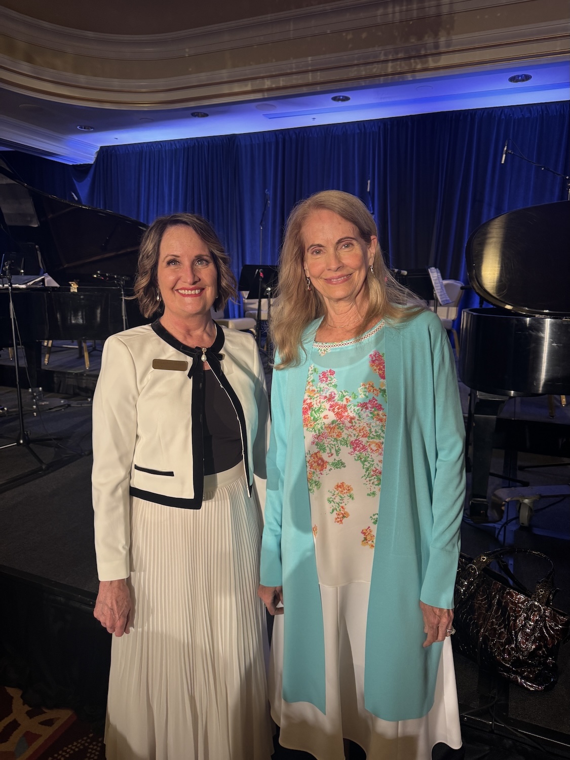 Dr Lee Ann Morgan and Diana Peterson 