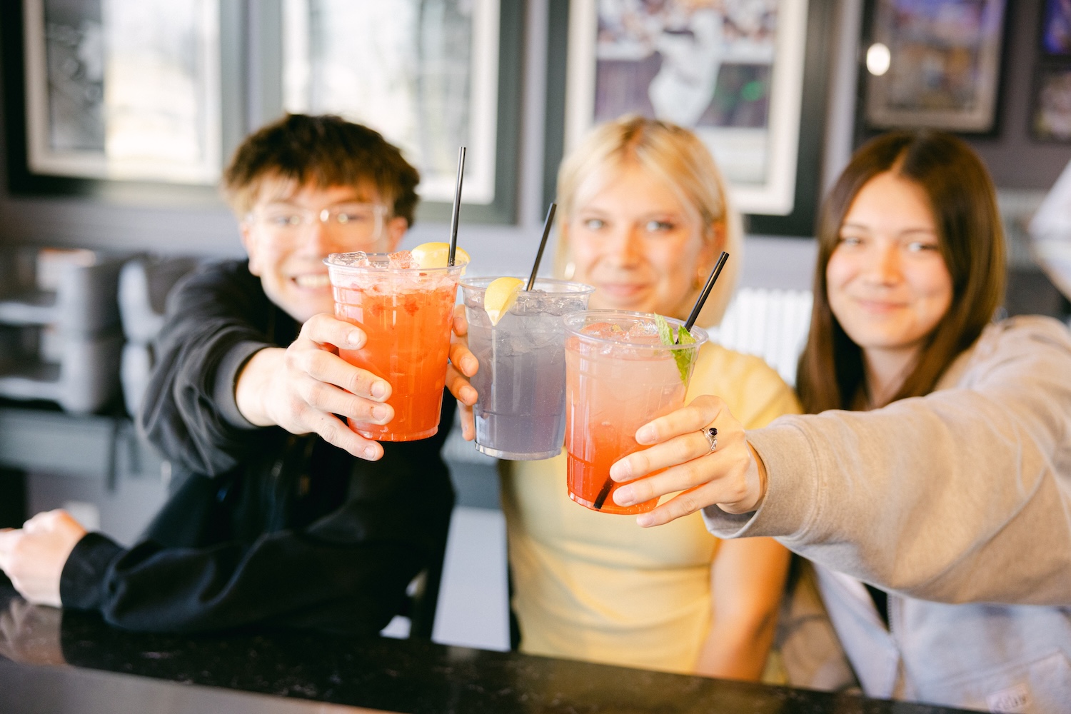 Bout Time Neighborhood Grill Bluffdale Teens Sodas 