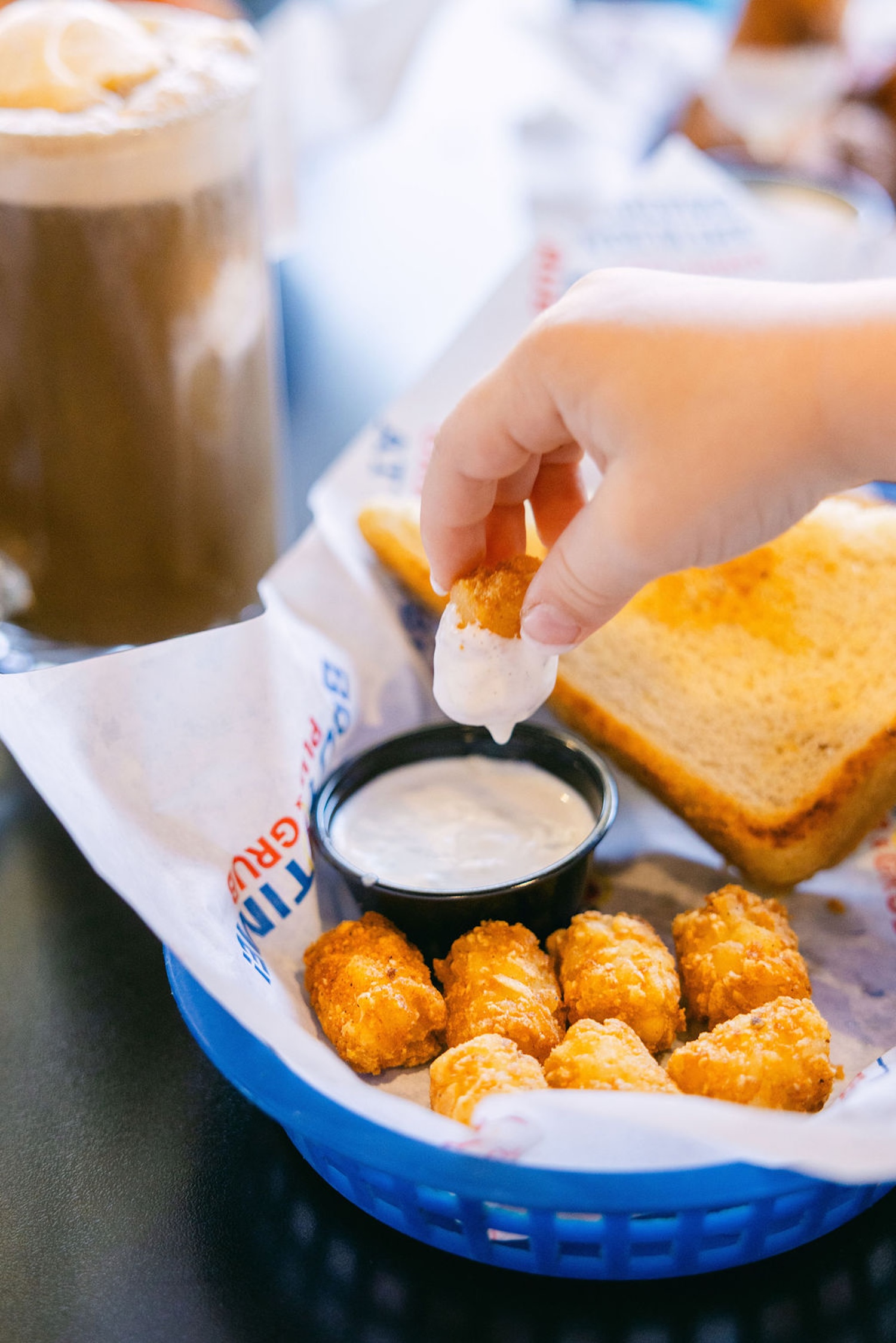 Tater Tots Kids Menu Bout Time Neighborhood Grill 