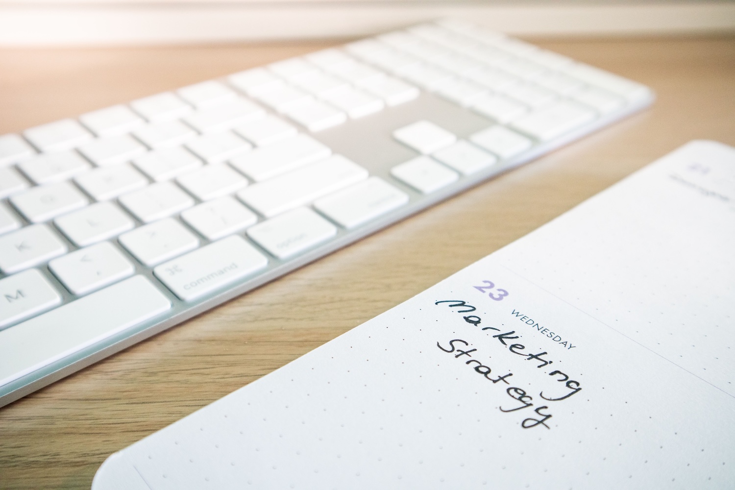 Marketing Strategy Calendar Planning 