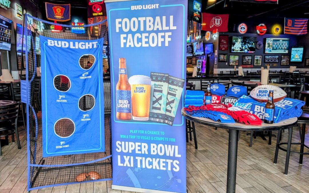 Compete for a chance to go to the Super Bowl at Bout Time Pub & Grub locations across Utah