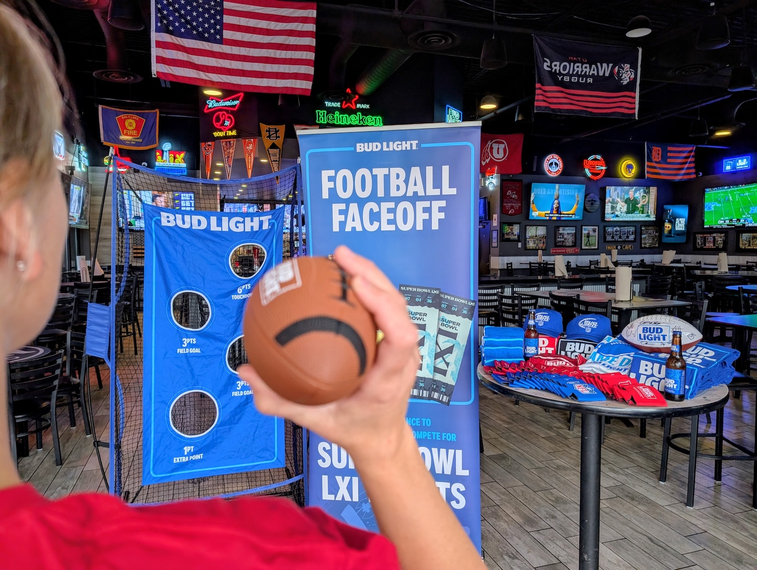 Bout Time Pub & Grub joins the Bud Light Football Faceoff, compete to win Super Bowl 2027 tickets