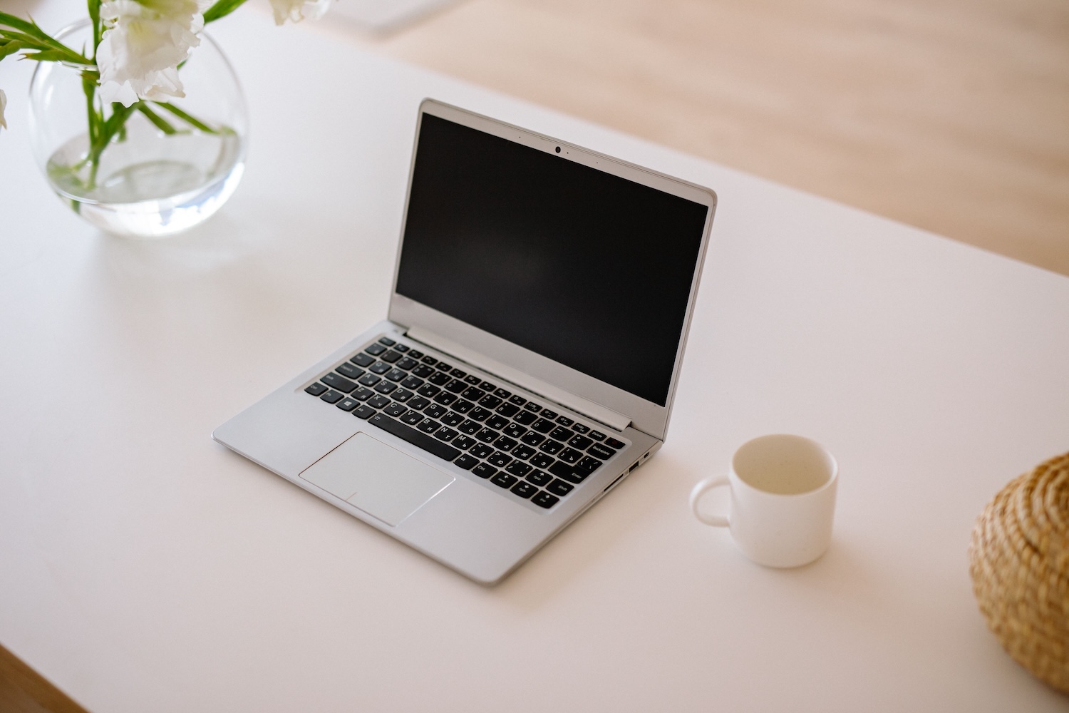 Laptop representing the use of AI tools in branding and marketing.